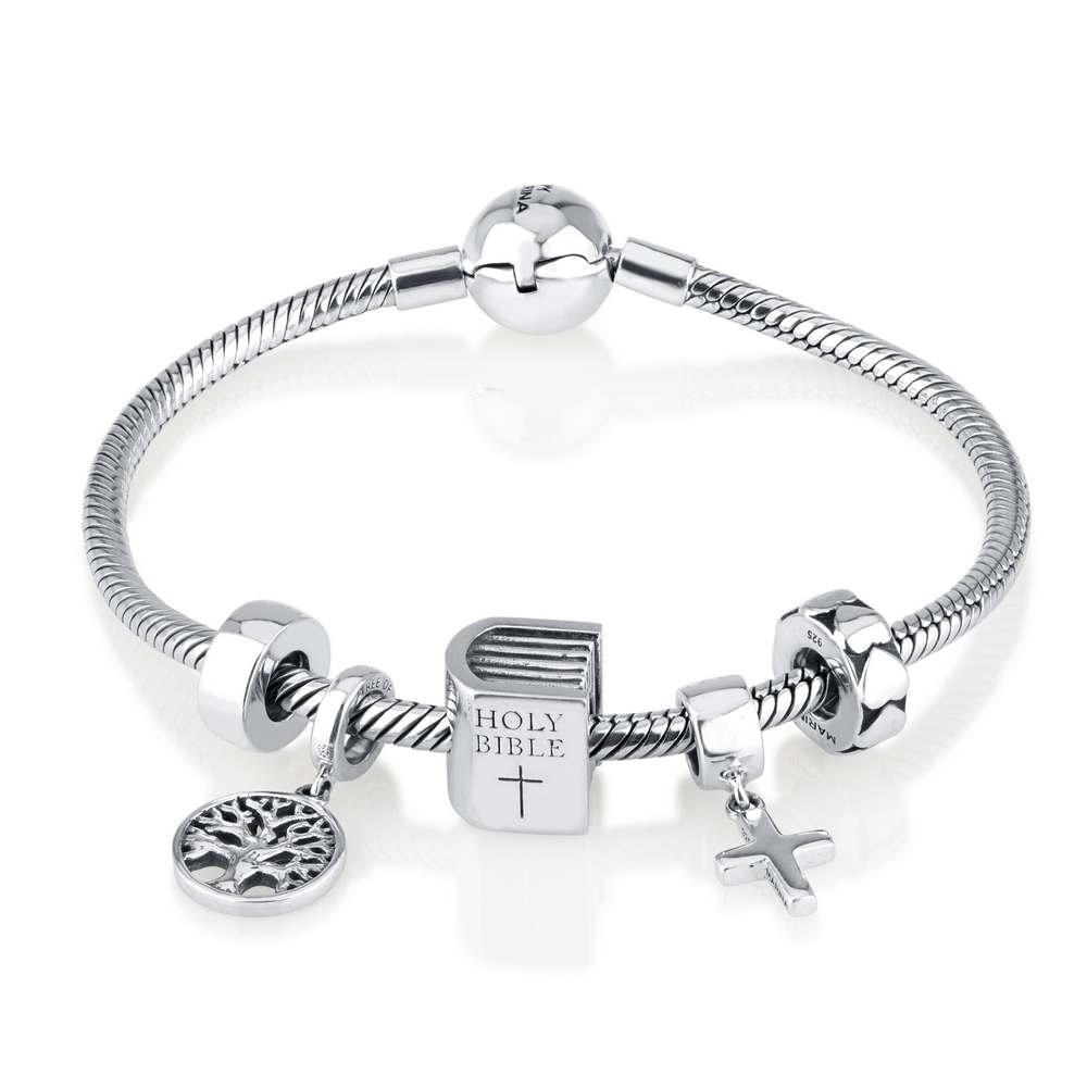 Men's Sterling Silver Philippians 4:13 Cuff Bracelet | Made in the USA -  Clothed with Truth